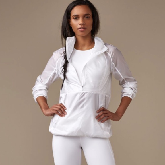 Lululemon Run With It Jacket, Size Medium, WHITE - Picture 2 of 11